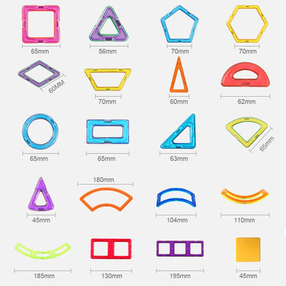 🧲 Magnetyczne Klocki DIY Duże i Małe – Buduj, Łącz, Twórz Bez Granic