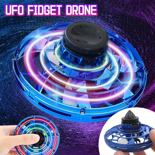 🛸 Latające UFO LED Spinner – Kosmiczna Przygoda w Twoich rękach