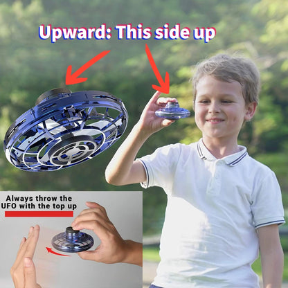 🛸 Latające UFO LED Spinner – Kosmiczna Przygoda w Twoich rękach