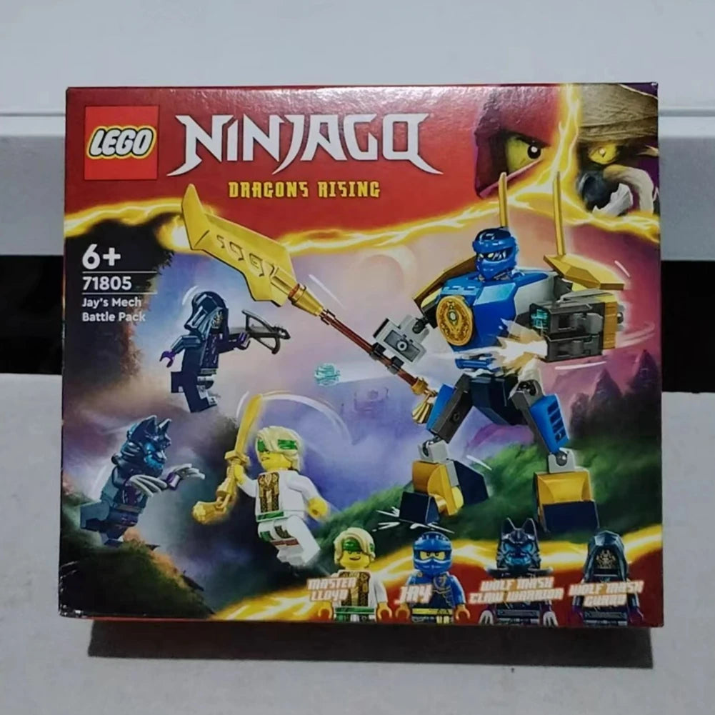 ⚡ LEGO NINJAGO Zestaw bojowy Mecha Jaya 71805 – Zostań Ninja i Stocz Epicka Bitwę