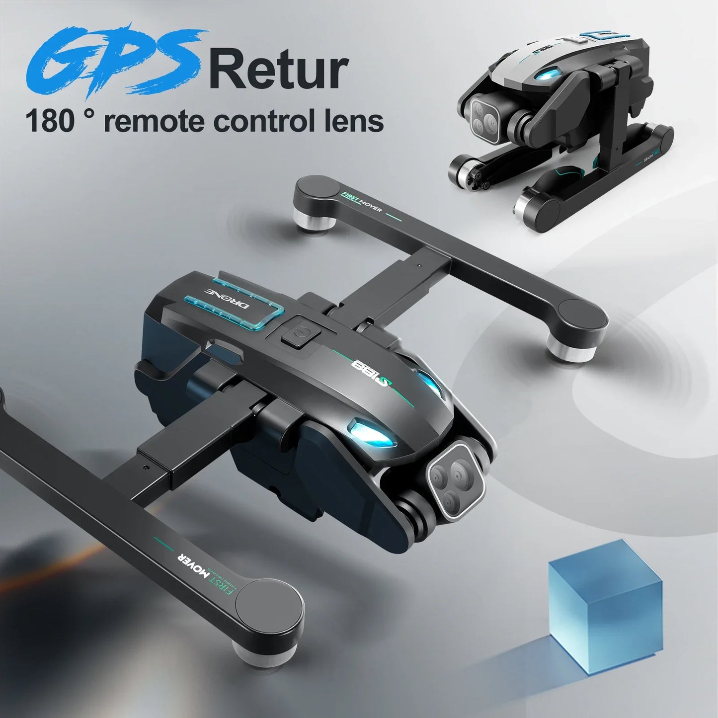 🚁 Dron GSF S188 GPS 8K – Profesjonalne Ujęcia z Powietrza w Twoich Rękach