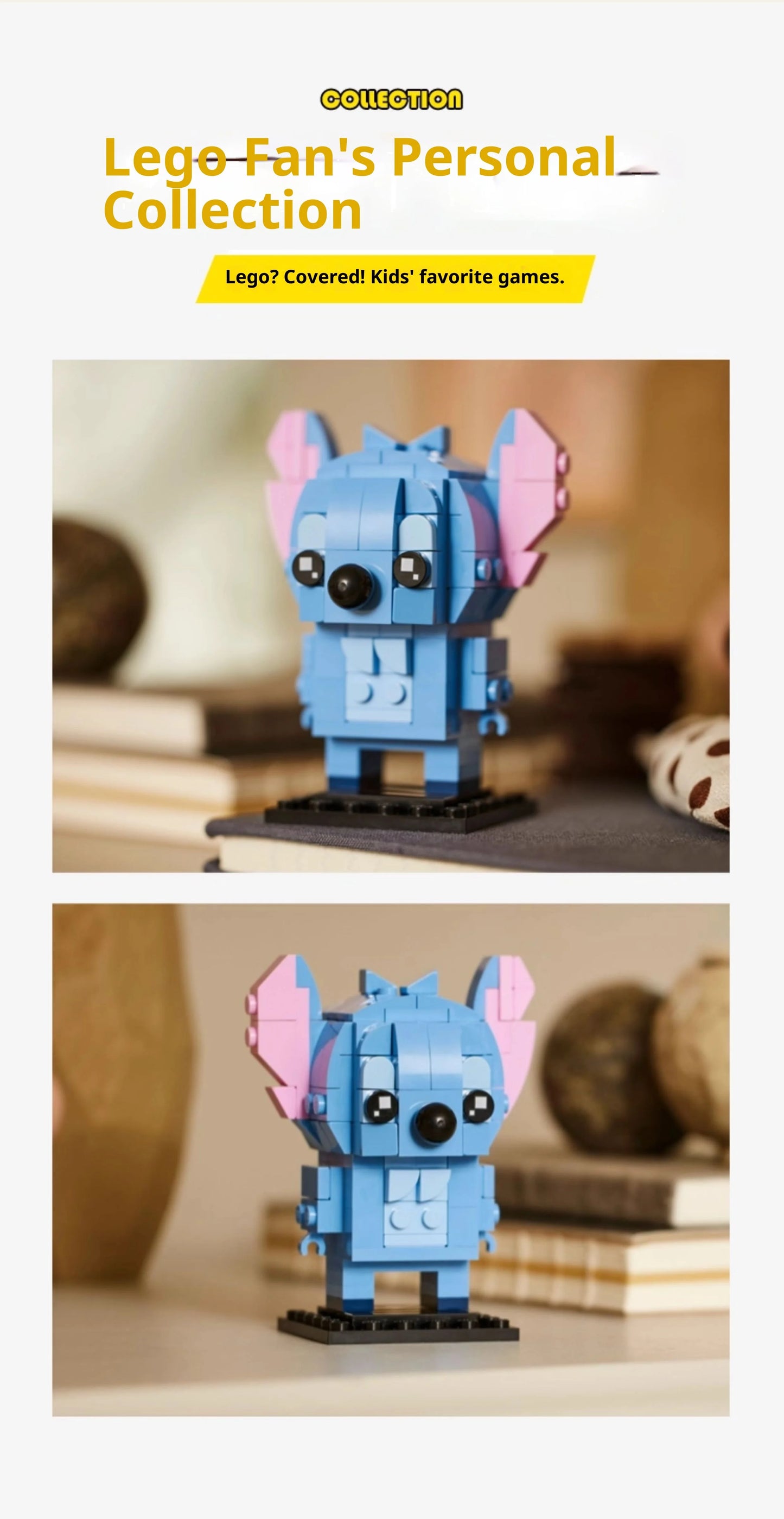 💙 LEGO BrickHeadz Stitch 40674 – Zbuduj Swojego Ulubionego Kosmitę z Disneya!