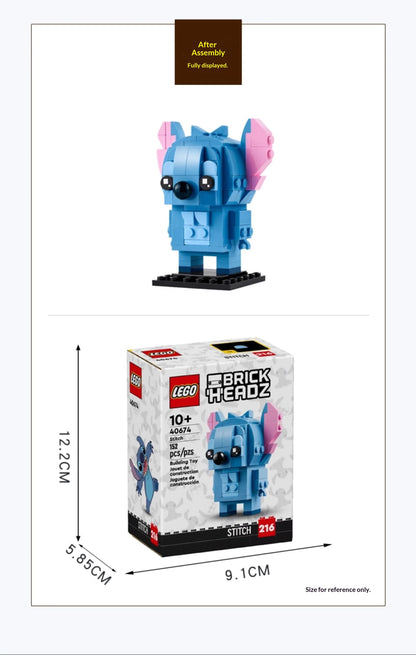 💙 LEGO BrickHeadz Stitch 40674 – Zbuduj Swojego Ulubionego Kosmitę z Disneya!