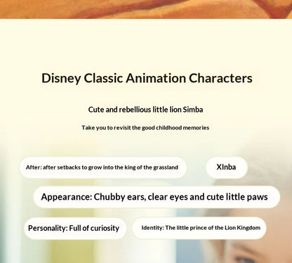 🦁 LEGO Disney Simba Król Lew 43243 – Zbuduj Małego Króla Sawanny