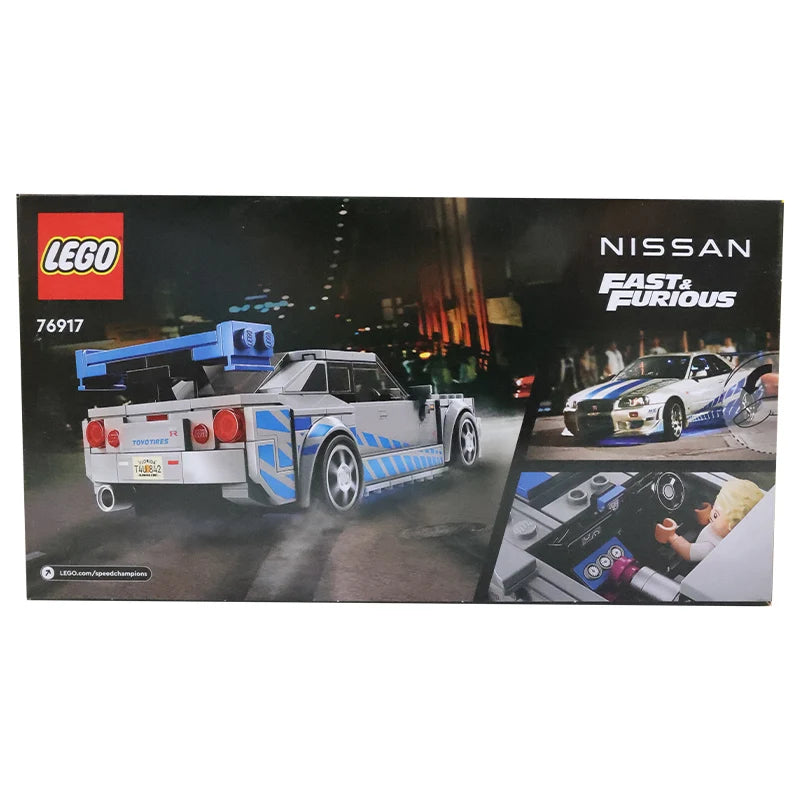 🏎️ LEGO Speed Champions – Nissan Skyline GT-R R34 | 2 Fast 2 Furious (76917)