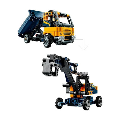 🚛 LEGO Technic Wywrotka 2w1 (42147) – Zbuduj Wywrotkę, Przebuduj na Koparkę!