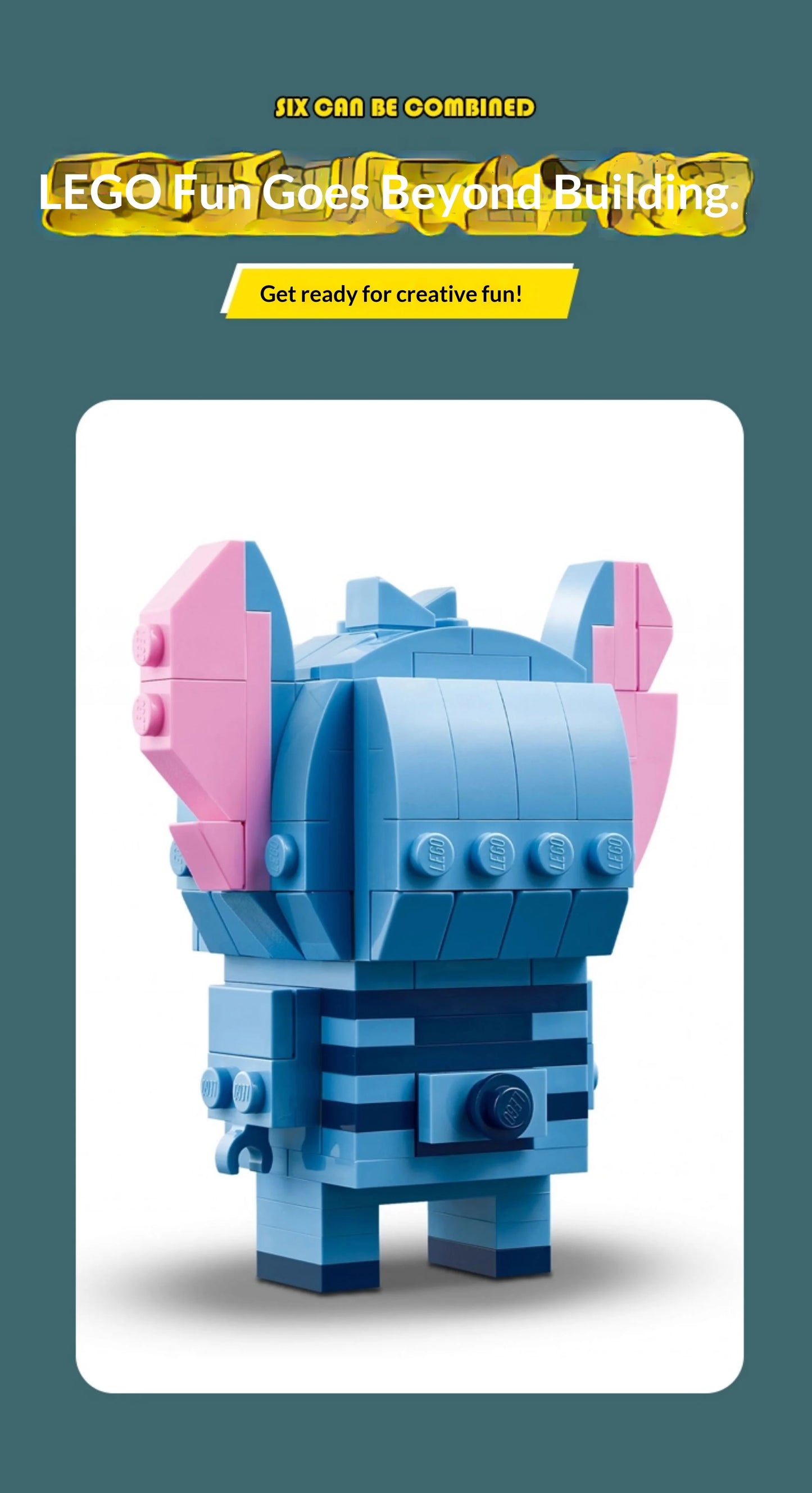 💙 LEGO BrickHeadz Stitch 40674 – Zbuduj Swojego Ulubionego Kosmitę z Disneya!