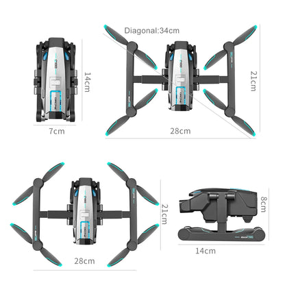 🚁 Dron GSF S188 GPS 8K – Profesjonalne Ujęcia z Powietrza w Twoich Rękach