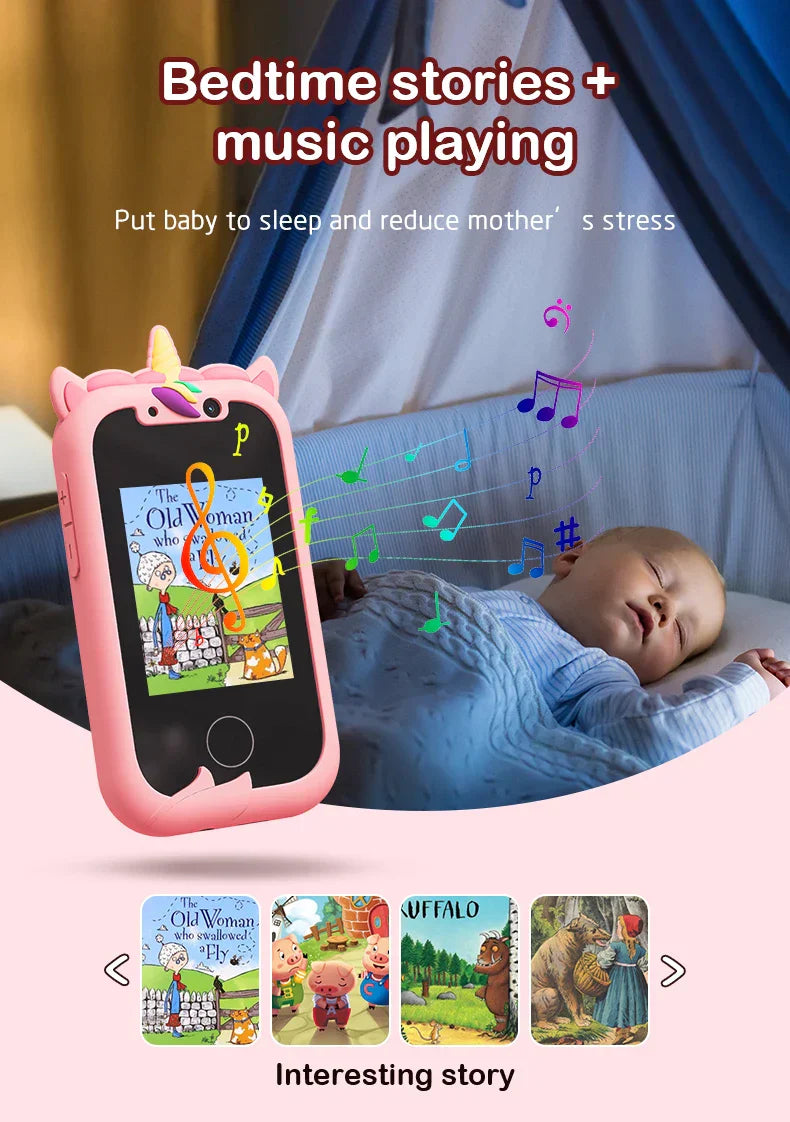 Edukacyjny telefon z kamerą dla dzieci