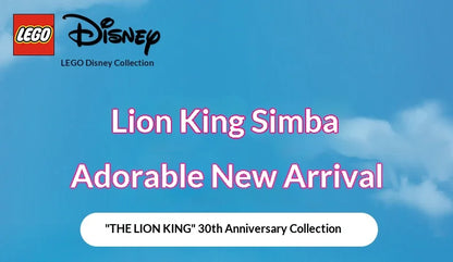 🦁 LEGO Disney Simba Król Lew 43243 – Zbuduj Małego Króla Sawanny