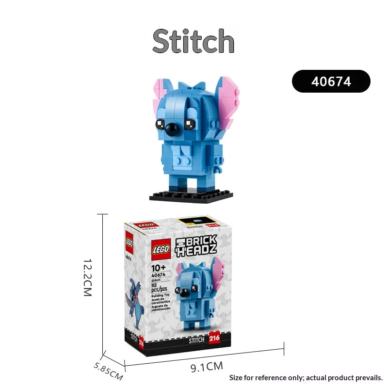 💙 LEGO BrickHeadz Stitch 40674 – Zbuduj Swojego Ulubionego Kosmitę z Disneya!