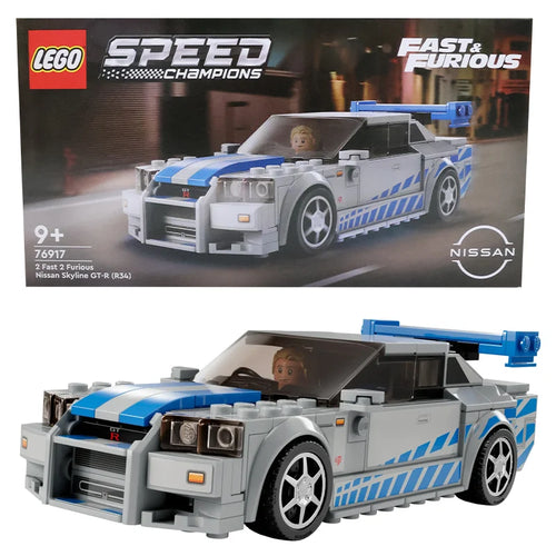 🏎️ LEGO Speed Champions – Nissan Skyline GT-R R34 | 2 Fast 2 Furious (76917)