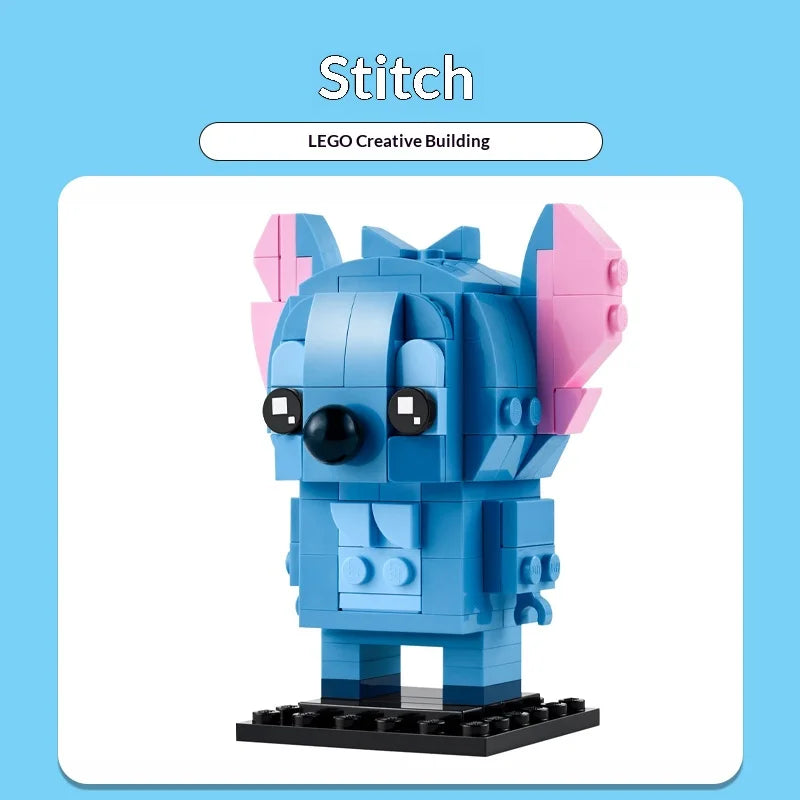 💙 LEGO BrickHeadz Stitch 40674 – Zbuduj Swojego Ulubionego Kosmitę z Disneya!