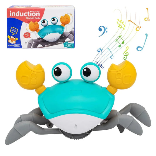 🦀 Interaktywny Krab na Baterie – Pełza, Gra i Bawi Malucha