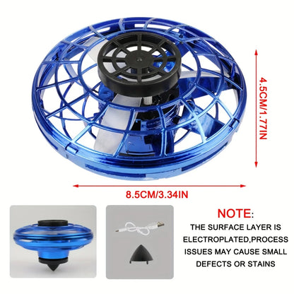 🛸 Latające UFO LED Spinner – Kosmiczna Przygoda w Twoich rękach